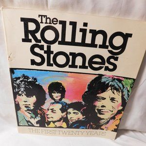 THE ROLLING STONES The First 20 Years Book Vintage 1981